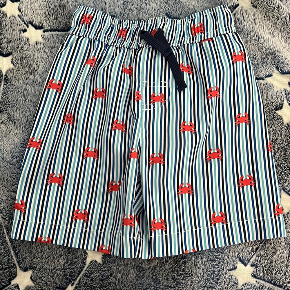 Crown and ivy swim trunks